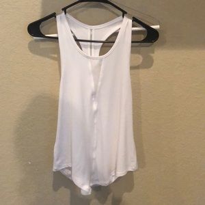 Zyia white effortless tank new size small